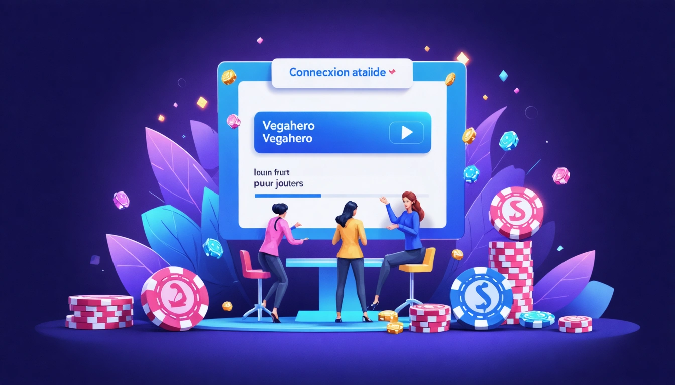Connexion et aide Vegashero login pour joueurs